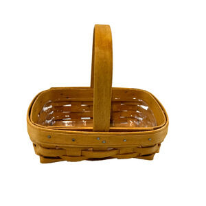 1996 Longaberger Horizon of Hope Basket w/Protector 6.75"L x 4.75"W x 2.25"H